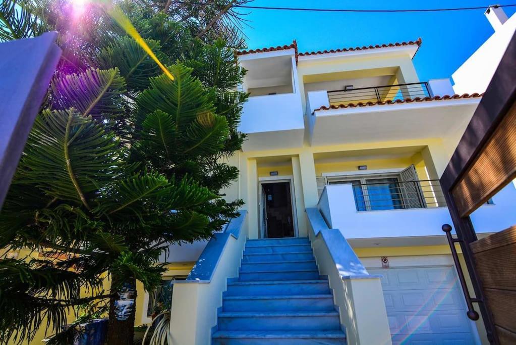 Aigli Luxurious Villa Kato Pitsa Esterno foto