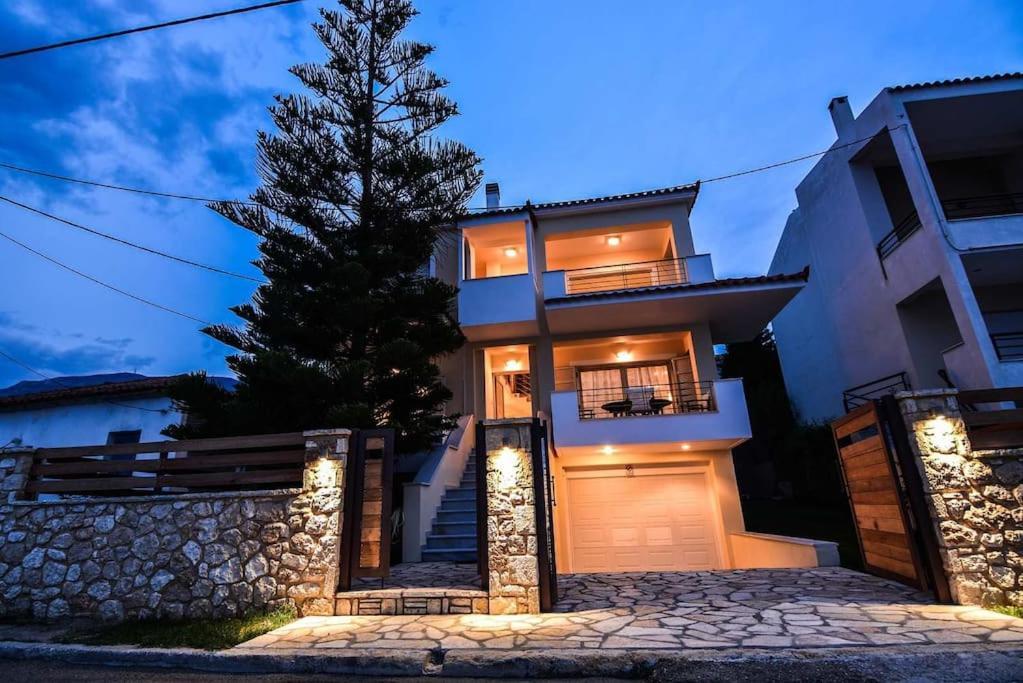 Aigli Luxurious Villa Kato Pitsa Esterno foto